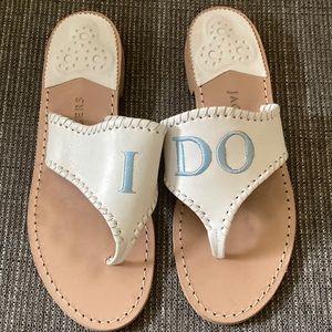 Jack Rogers “I Do” Sandals